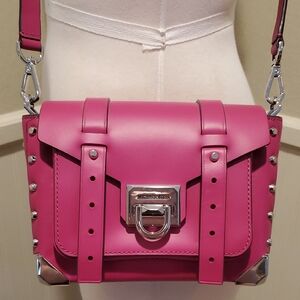 Like NEW Michael Kors Fuchsia Mini Manhattan Bag